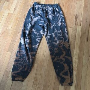Tie dye sweatpants with back pocket size S